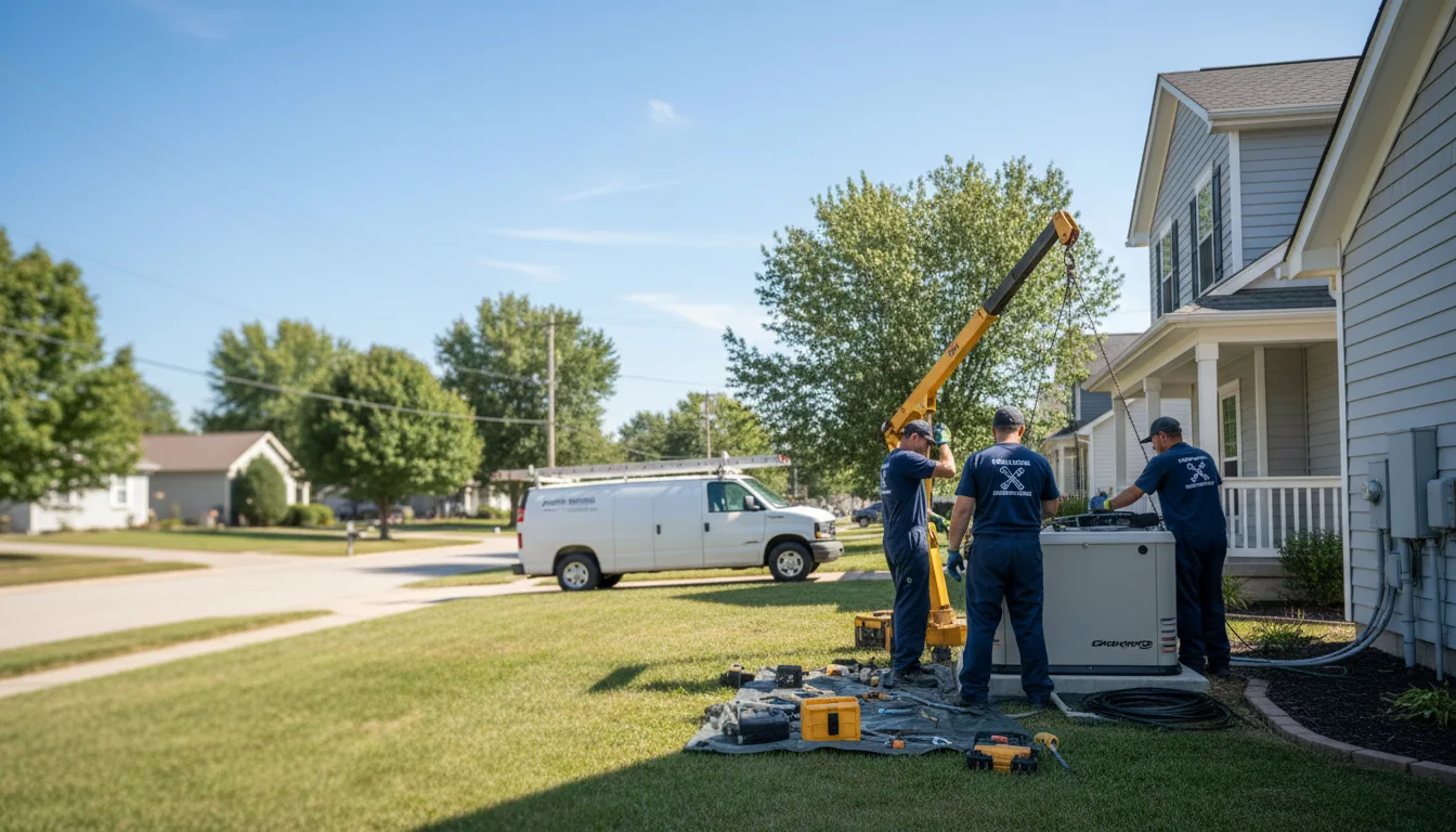 Generator Installation in Oswego, IL near me
